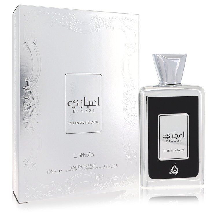Lattafa Ejaazi Intensive Silver By Lattafa Eau De Parfum Spray (Unisex) 3.4 Oz (Women)