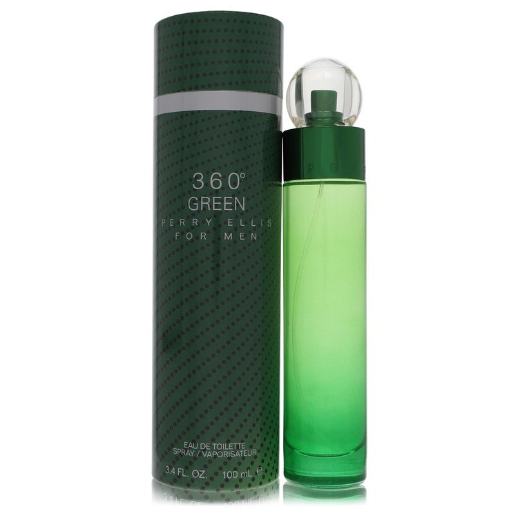 Perry Ellis 360 Green By Perry Ellis Eau De Toilette Spray 3.4 Oz (Men)