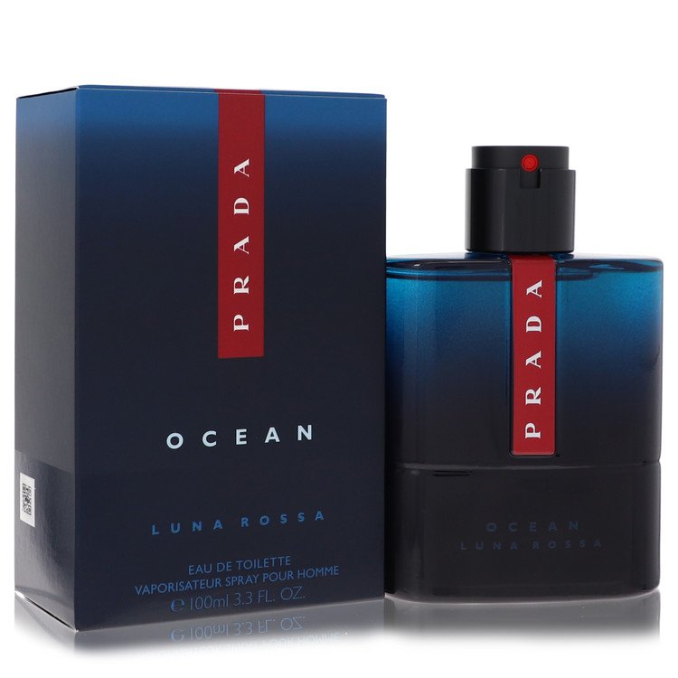 Prada Luna Rossa Ocean By Prada Eau De Toilette Spray 3.4 Oz (Men)