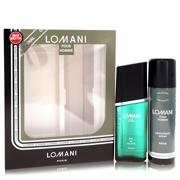 Lomani By Lomani Gift Set 3.4 Oz Eau De Toilette Spray + 6.7 Oz Deodorant Spray (Men)