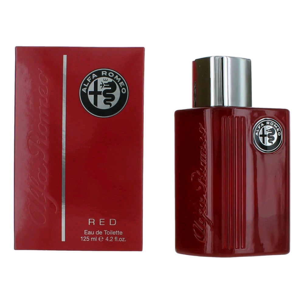 Alfa Romeo Red By Alfa Romeo, 4.2 Oz Edt Spray For Men