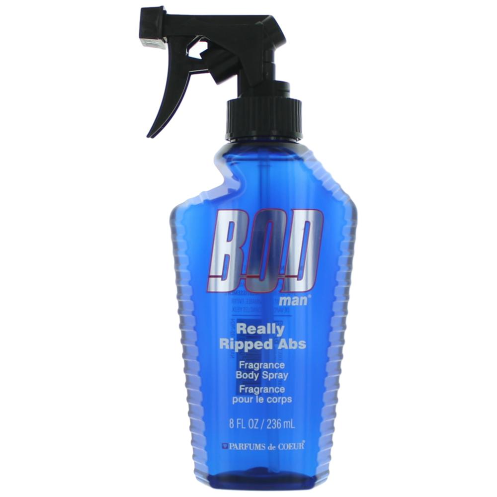Bod Man Really Ripped Abs By Parfums De Coeur, 8oz Frgrance Body Spray Men