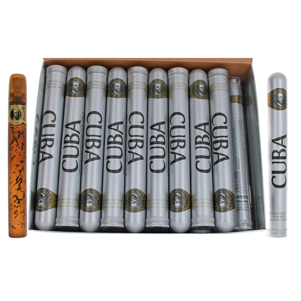 Cuba Gold By Cuba, 1.17 Oz Edt Spray For Men Pack Of 20