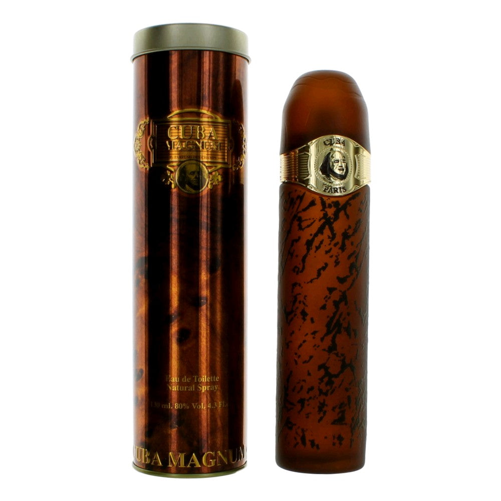 Cuba Magnum Gold By Cuba, 4.2 Oz Edt Spray For Men