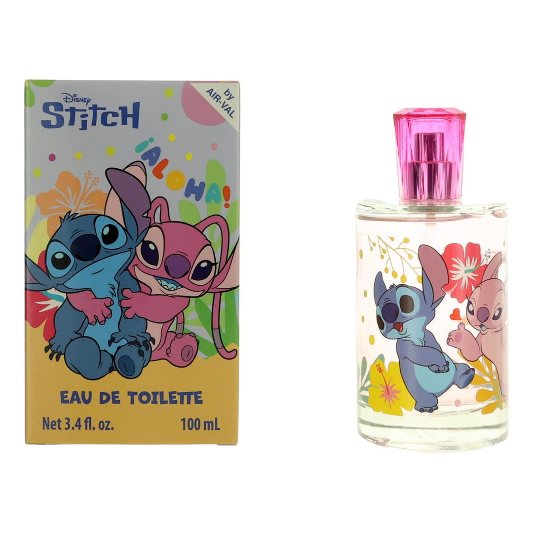 Stitch & Angel By Air Val International, 3.4 Oz Edt Spray For Kids