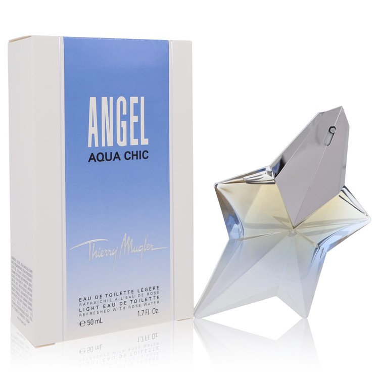 Angel Aqua Chic By Thierry Mugler Light Eau De Toilette Spray 1.7 Oz (Women) - Rochan Shop