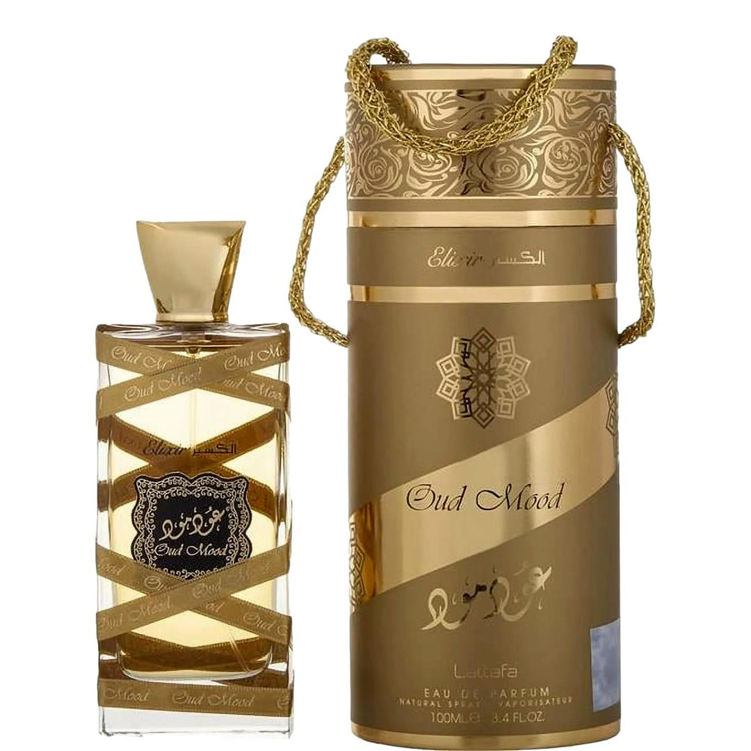 Oud Mood Elixir By Lattafa, 3.4 Oz Edp Spray For Unisex