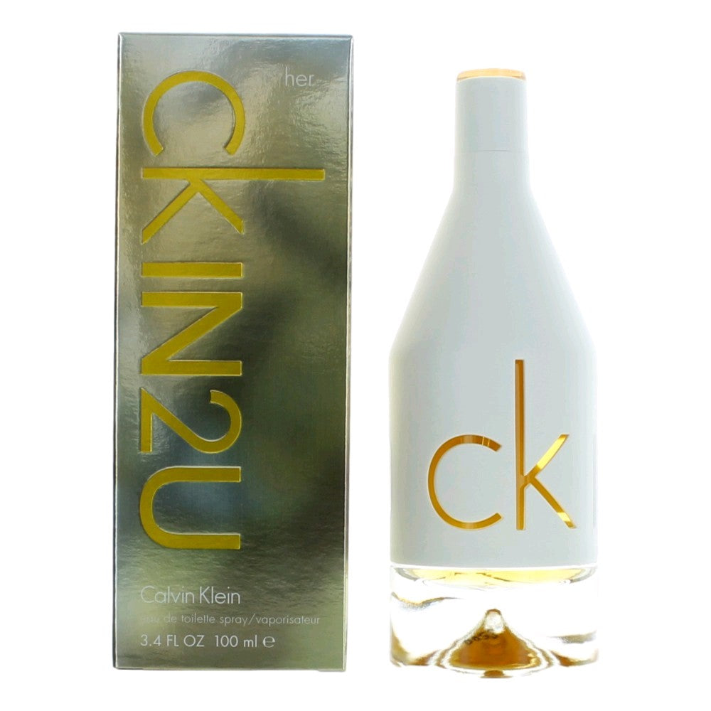 Ck In2 U By Calvin Klein, 3.4 Oz Edt Spray For Women