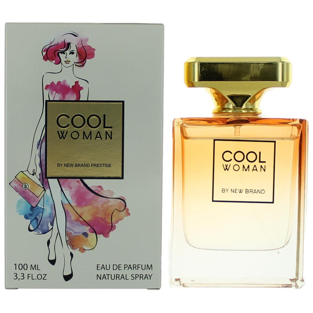 Cool Woman By New Brand, 3.3 Oz Edp Spray For Women