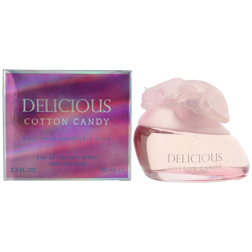 Delicious Cotton Candy By Gale Hayman, 3.3 Oz Edt Spray For Women