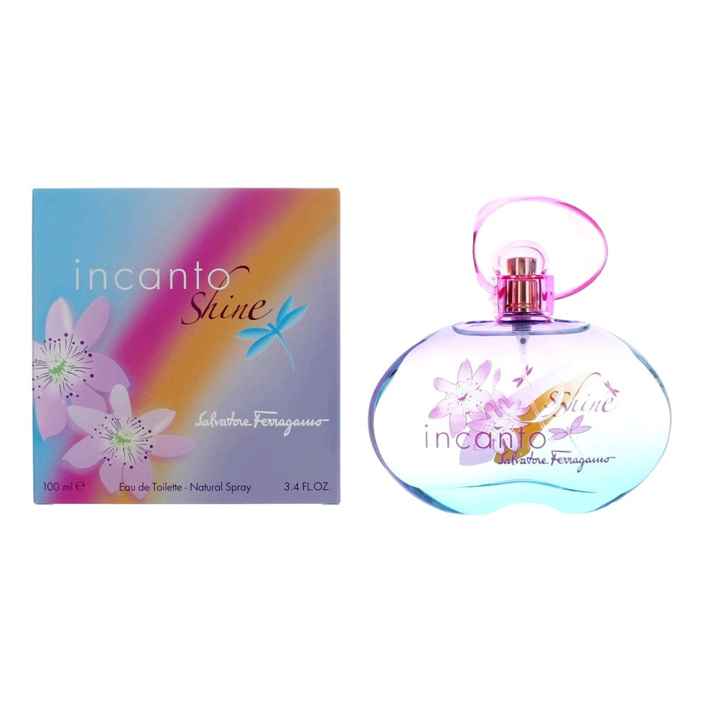 Incanto Shine By Salvatore Ferragamo, 3.4 Oz Edt Spray For Women