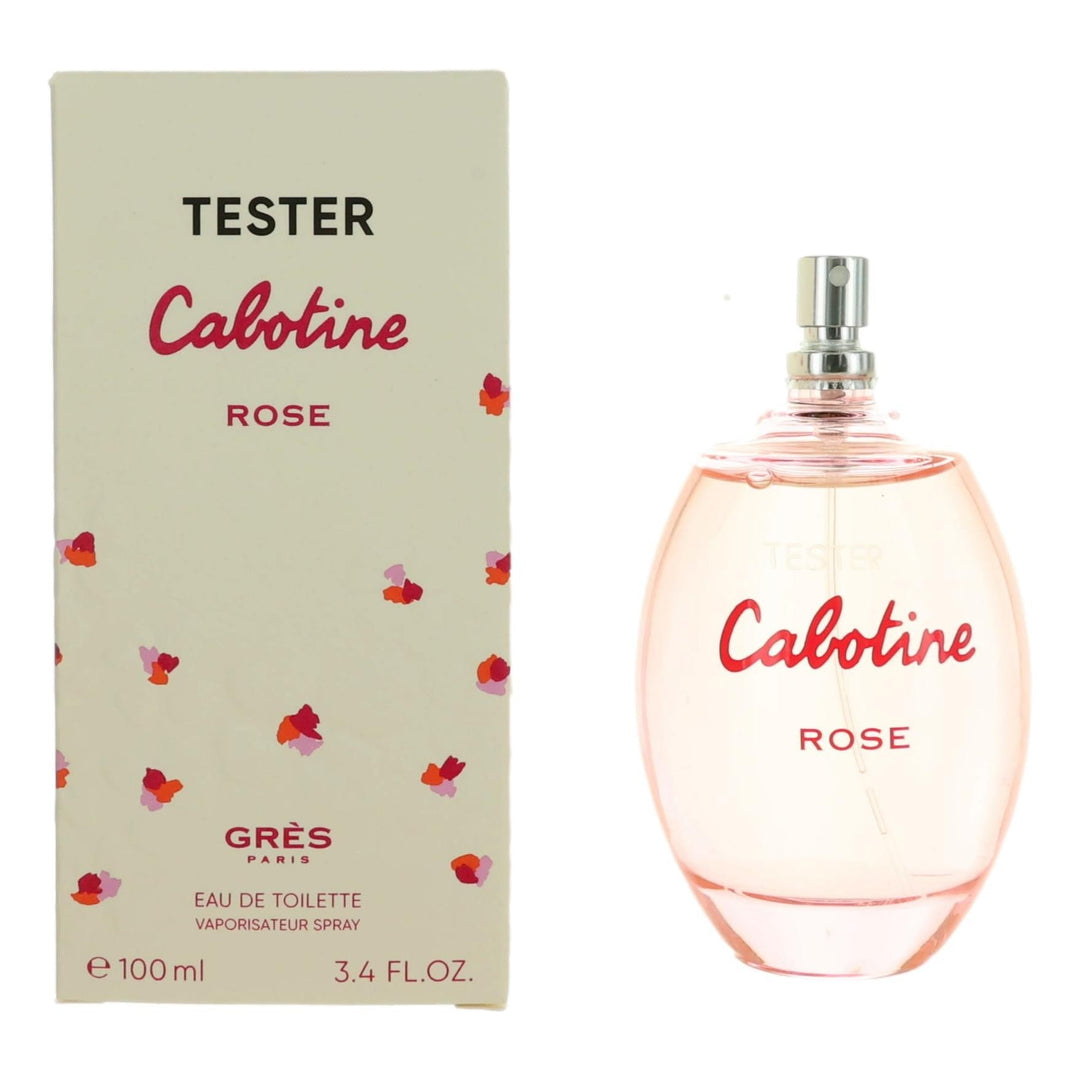 Cabotine Rose By Parfums Gres, 3.4 Oz Edt Spray For Women Tester - Rochan Shop