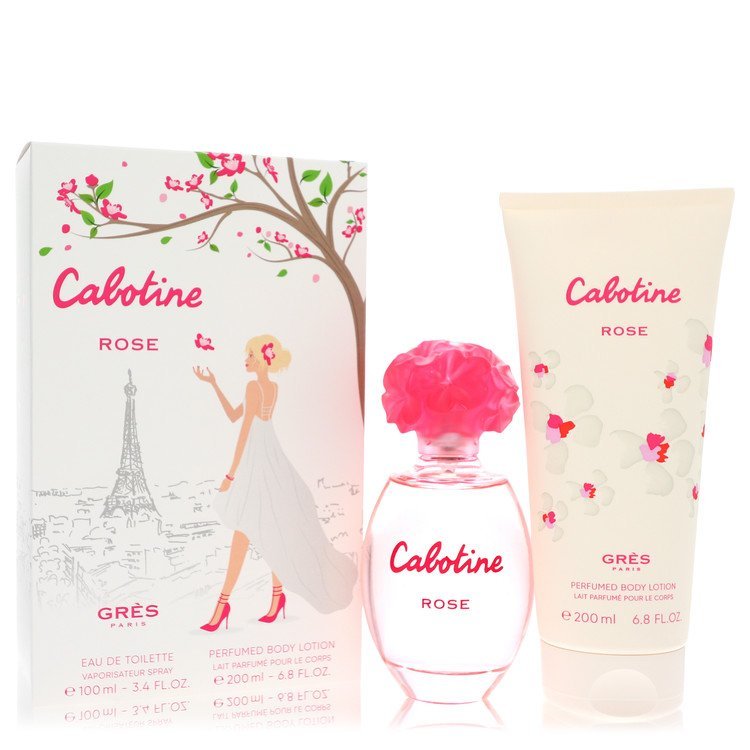 Cabotine Rose Gift Set By Parfums Gres (Women) - Rochan Shop