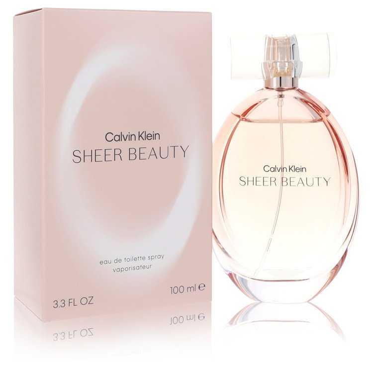 Sheer Beauty By Calvin Klein Eau De Toilette Spray 3.4 Oz (Women)