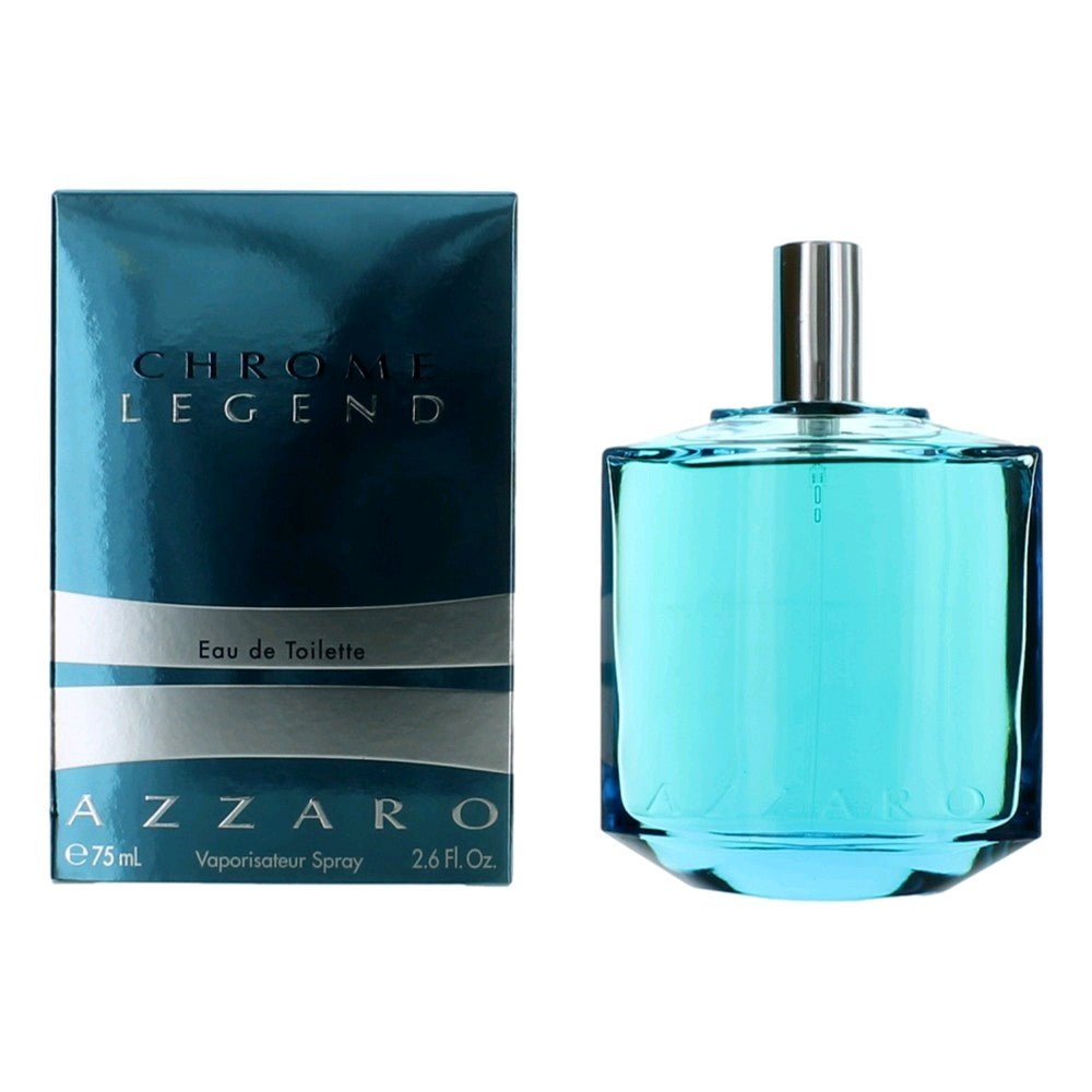 Chrome Legend By Azzaro, 2.6 Oz Edt Spray For Men - Rochan Shop
