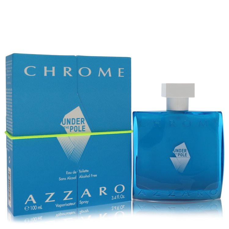 Chrome Under The Pole Eau De Toilette Spray (Alcohol Free) By Azzaro (Men) - Rochan Shop