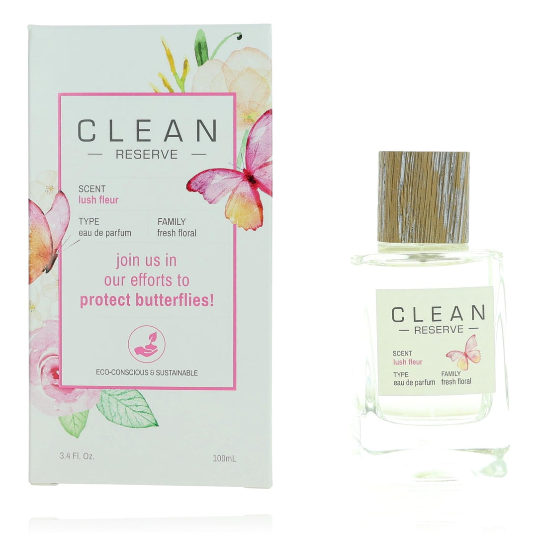 Clean Reserve Lush Fleur By Dlish, 3.4 Oz Edp Spray For Women - Rochan Shop