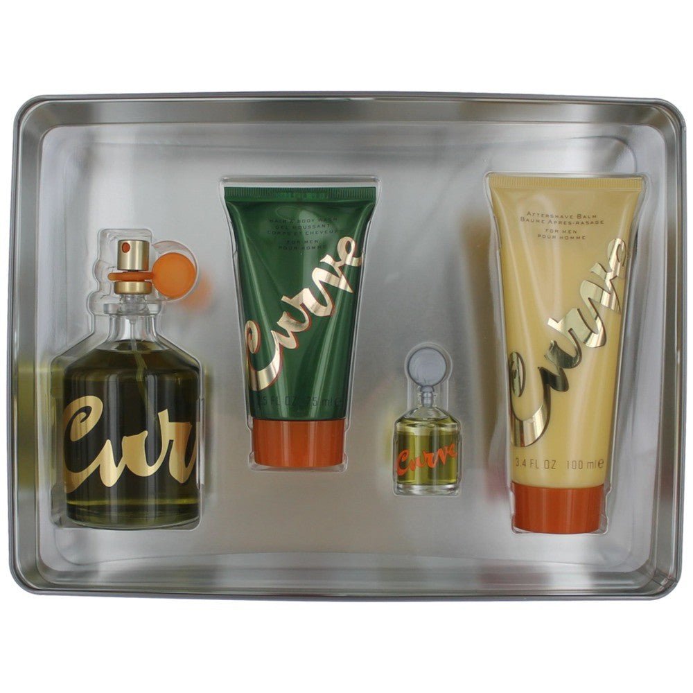 Curve By Liz Claiborne, 4 Piece Gift Set For Men - Rochan Shop