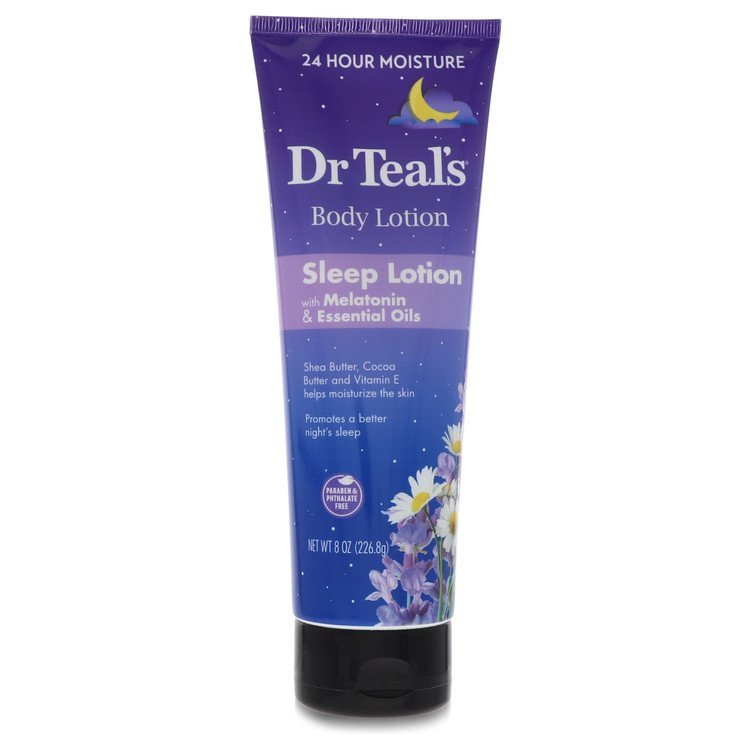 Dr Teal's Sleep Lotion Sleep Lotion With Melatonin & Essential Oils Promotes A Better Night's Sleep (Shea Butter, Cocoa Butter And Vitamin E By Dr Teal's (Women) - Rochan Shop