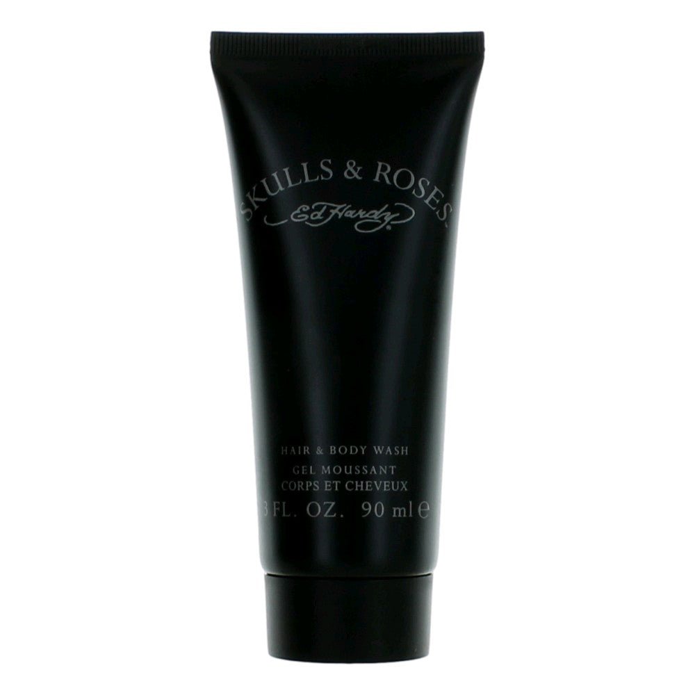 Ed Hardy Skulls & Roses By Ed Hardy, 3 Oz Hair & Body Wash For Men - Rochan Shop