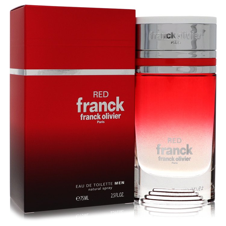 Franck Olivier Red Franck Eau De Toilette Spray By Franck Olivier (Men) - Rochan Shop