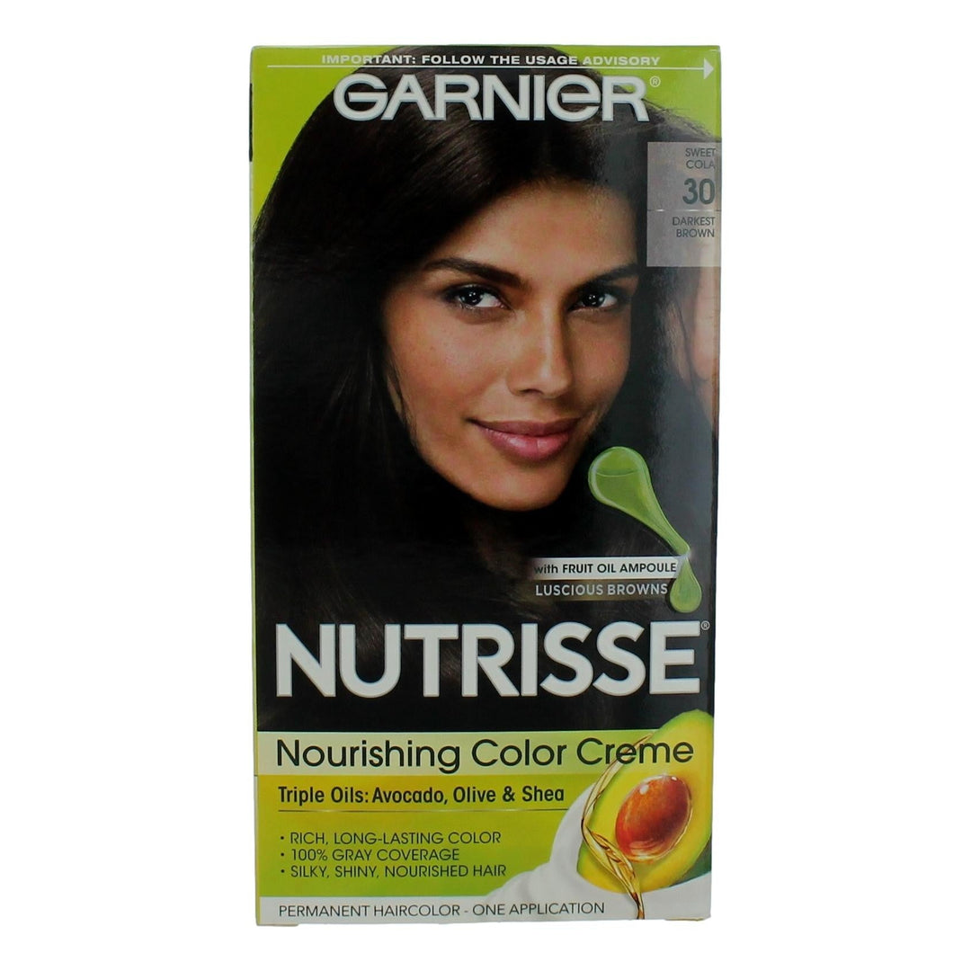 Garnier Hair Color Nutrisse Coloring Creme By Garnier, Hair Color Sweet Cola 30 - Rochan Shop