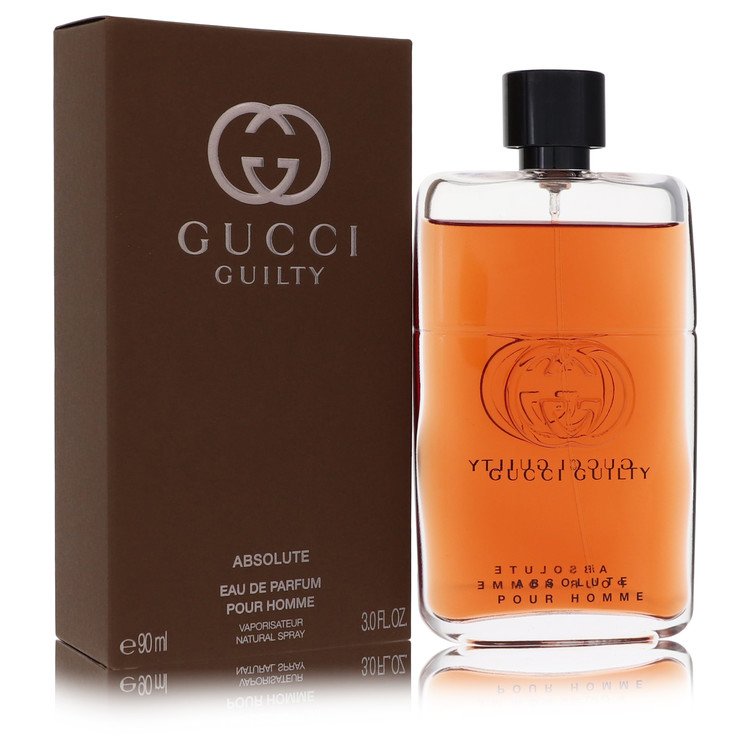 Gucci Guilty Absolute By Gucci Eau De Parfum Spray 3 Oz (Men)