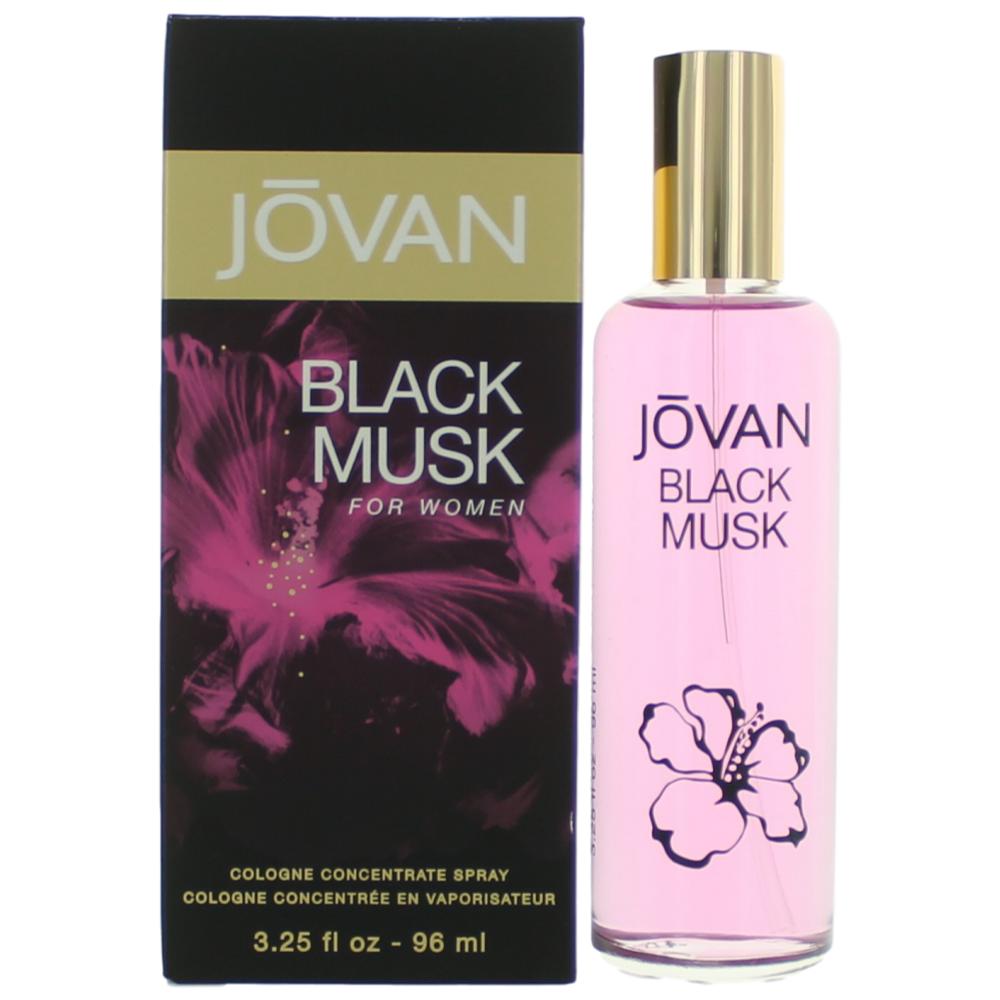 Jovan Black Musk By Coty, 3.25 Oz Cologne Concentrate Spray For Women - Rochan Shop