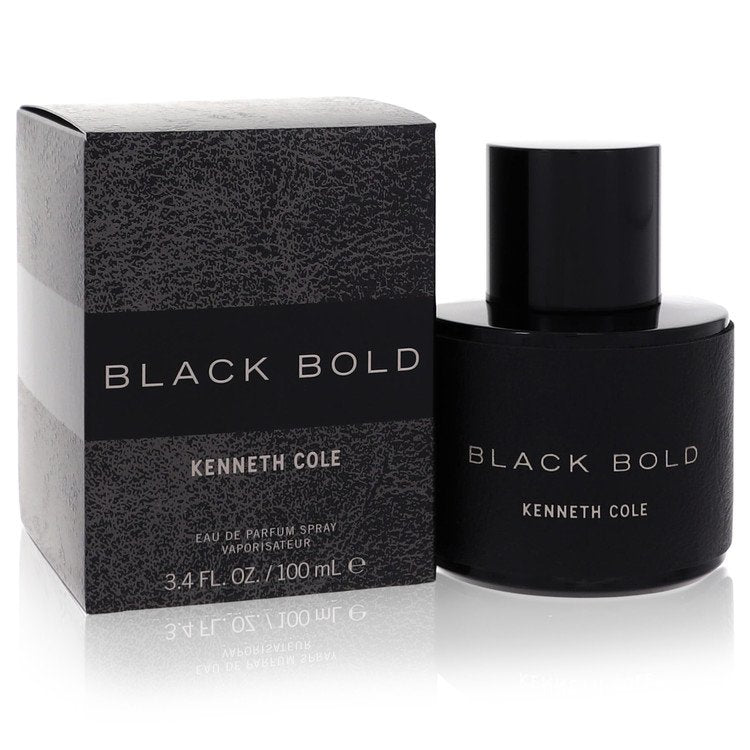 Kenneth Cole Black Bold By Kenneth Cole Eau De Parfum Spray 3.4 Oz (Men) - Rochan Shop