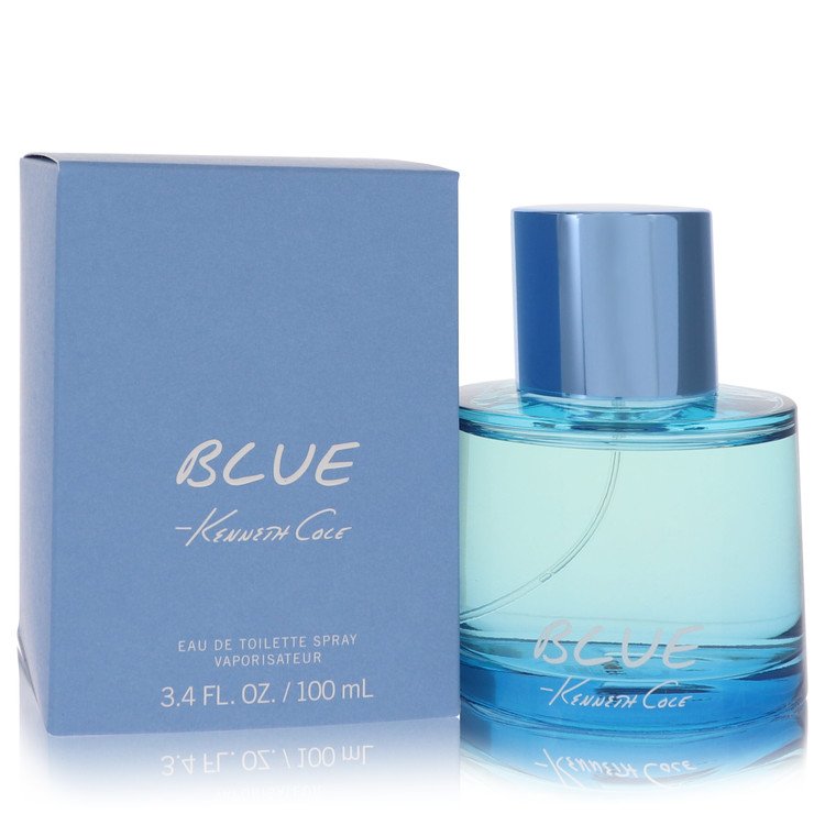 Kenneth Cole Blue By Kenneth Cole Eau De Toilette Spray 3.4 Oz (Men) - Rochan Shop