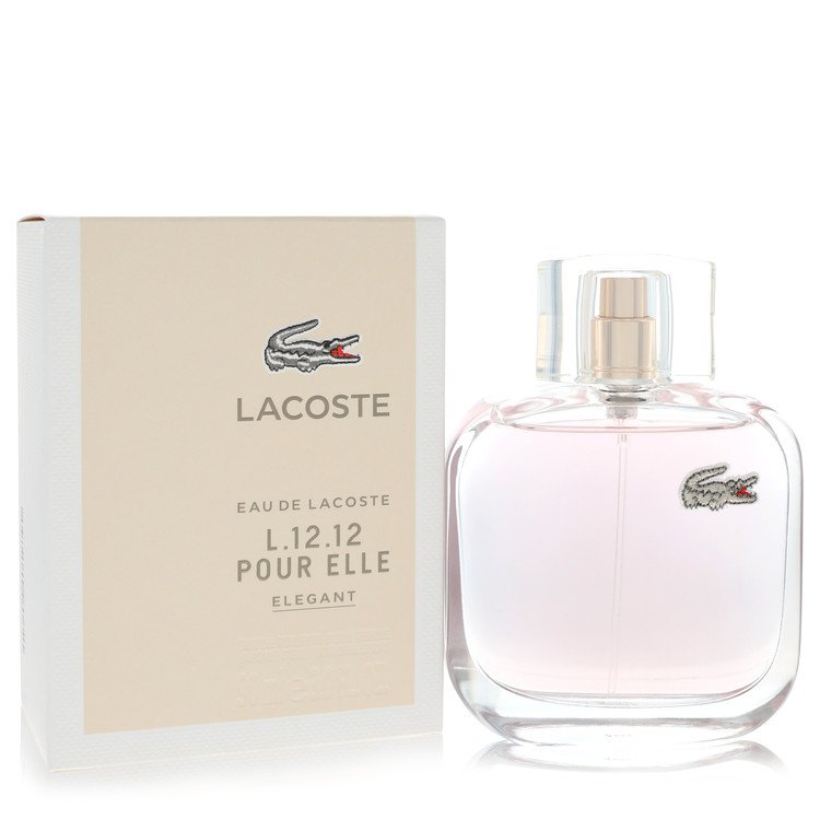 Lacoste Eau De Lacoste L.12.12 Elegant By Lacoste Eau De Toilette Spray 3 Oz (Women) - Rochan Shop