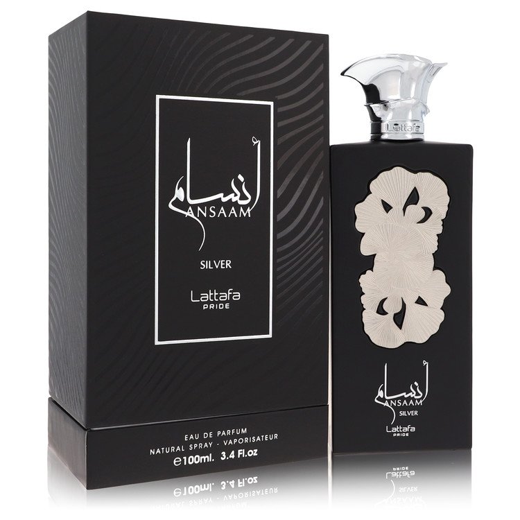 Lattafa Pride Ansaam Silver Eau De Parfum Spray (Unisex) By Lattafa (Women) - Rochan Shop
