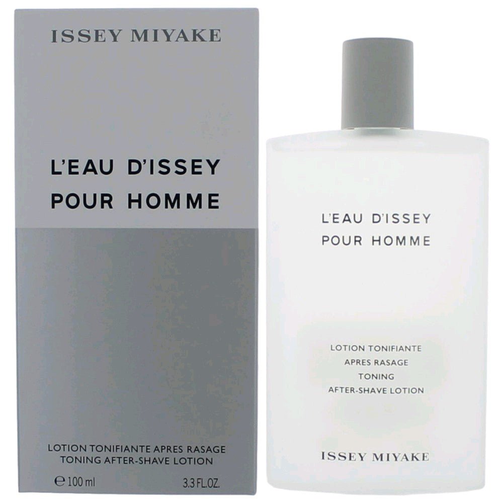 L'eau D'issey Pour Homme By Issey Miyake, 3.3oz Toning After Shave Lotion Men - Rochan Shop