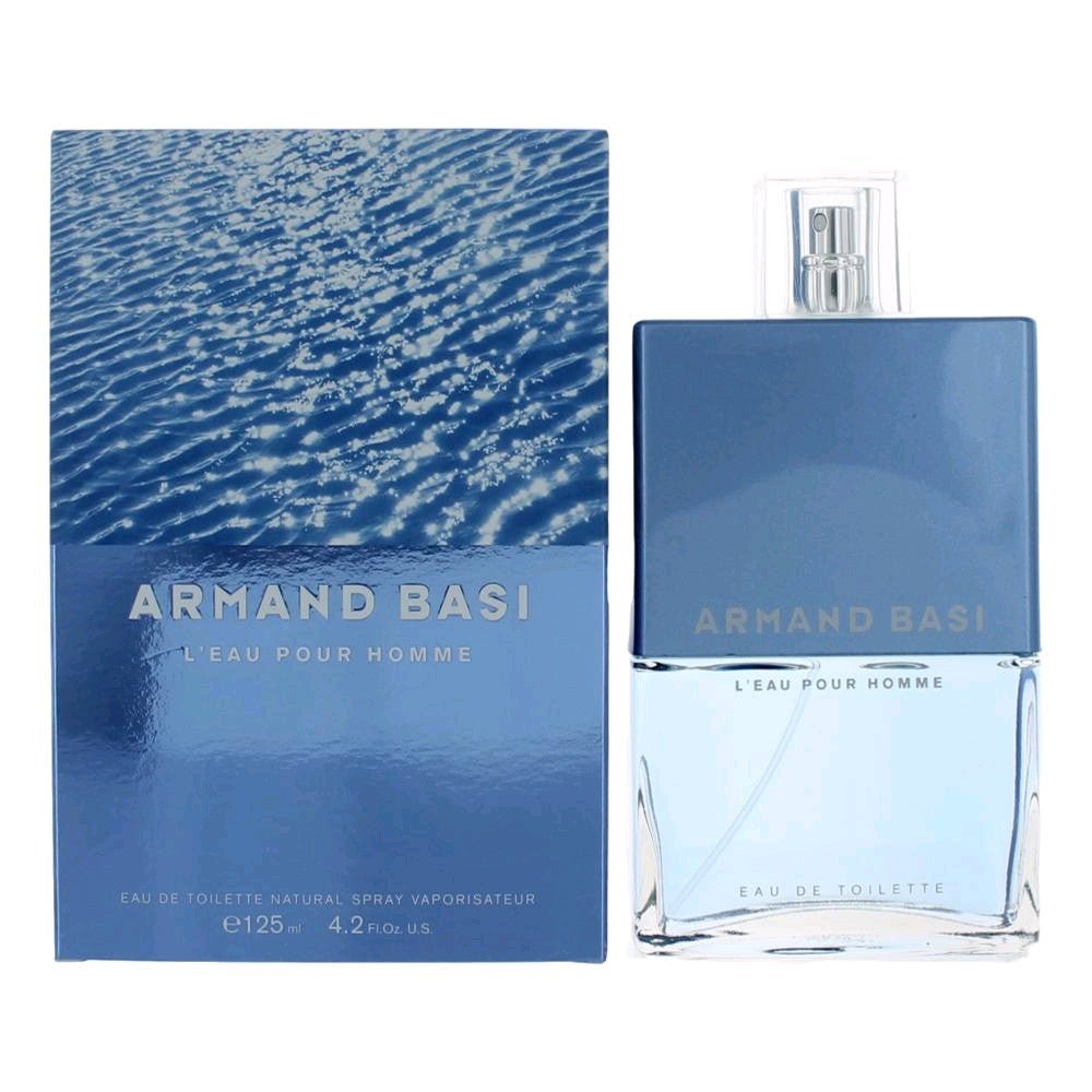 L'eau Pour Homme By Armand Basi, 4.2 Oz Edt Spray For Men - Rochan Shop