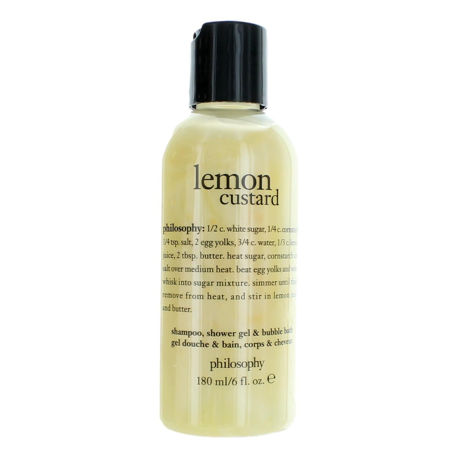 Lemon Custard By Philosophy, 6oz Shampoo, Shower Gel, And Bubble Bath Women - Rochan Shop