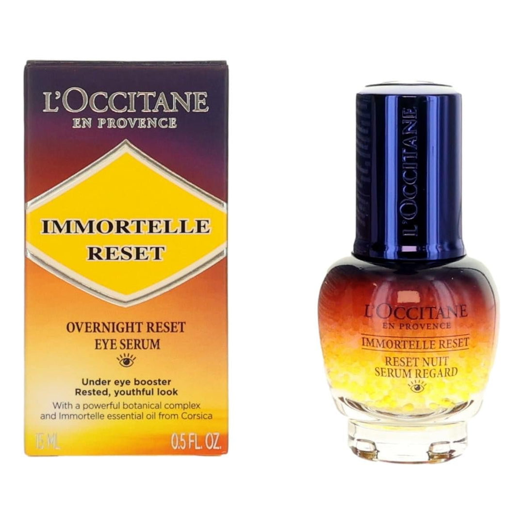 L'occitane Immortelle Reset By L'occitane, .5oz Overnight Reset Eye Serum - Rochan Shop