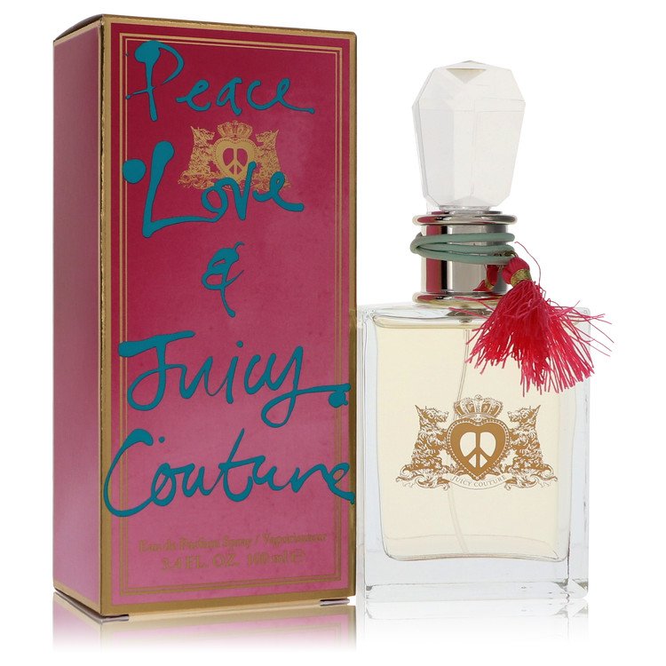 Peace Love & Juicy Couture By Juicy Couture Eau De Parfum Spray 3.4 Oz (Women)
