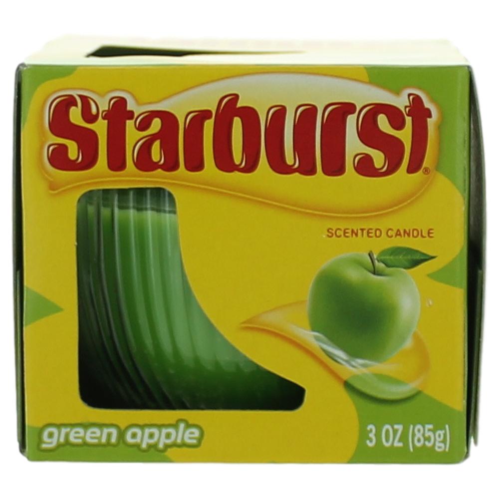 Starburst Scented Candle 3 Oz Jar Green Apple - Rochan Shop