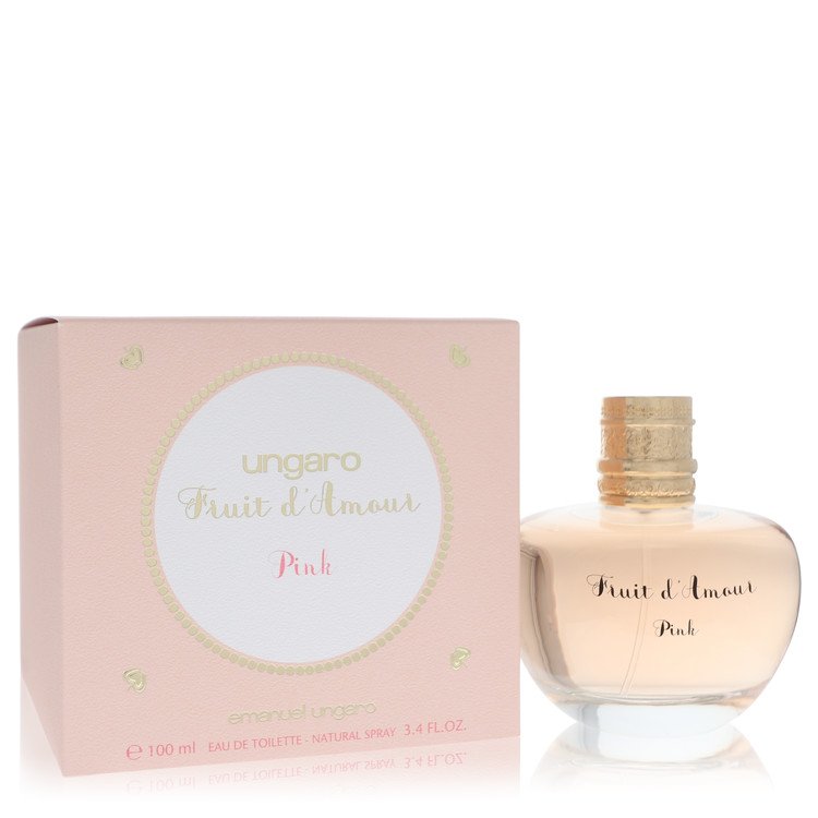 Ungaro Fruit D'amour Pink By Ungaro Eau De Toilette Spray 3.4 Oz (Women) - Rochan Shop