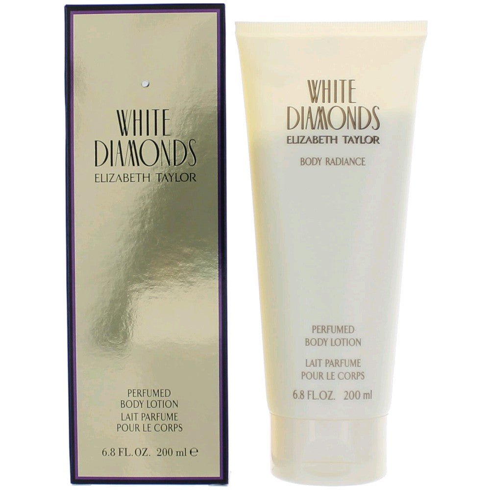 White Diamonds By Elizabeth Taylor, 6.8 Oz Perfumed Body Lotion Women - Rochan Shop