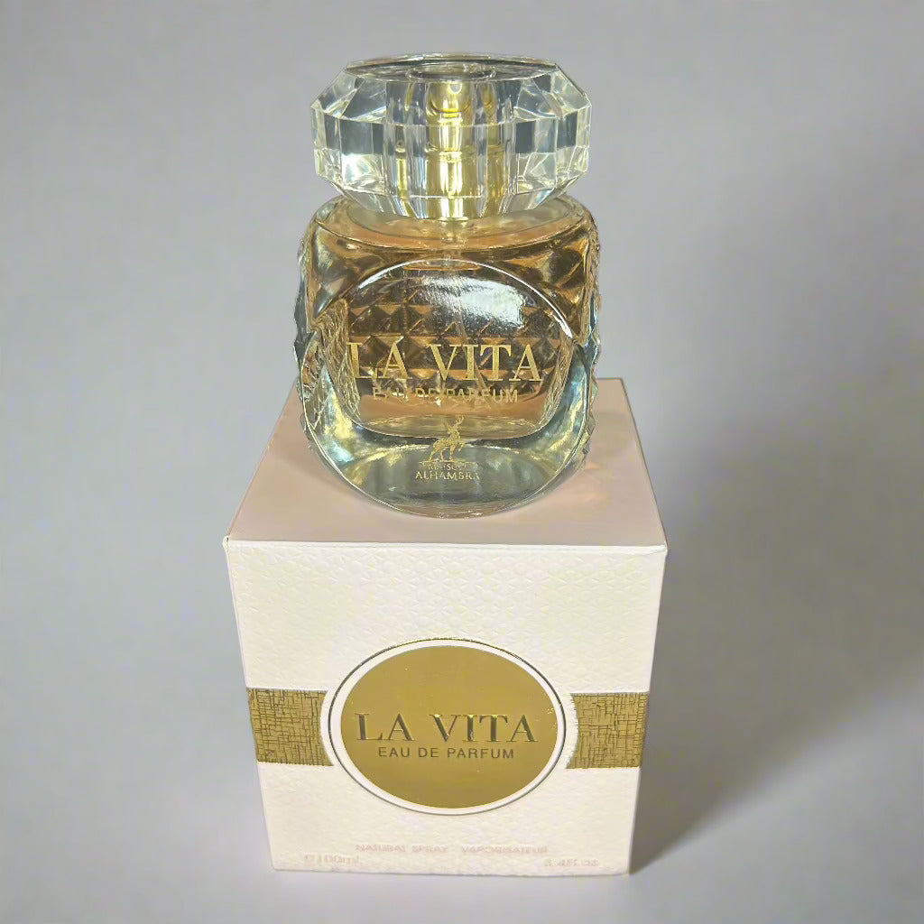 La Vita By Maison Alhambra Eau De Parfum Spray 3.4 Oz For Women - Rochan Shop