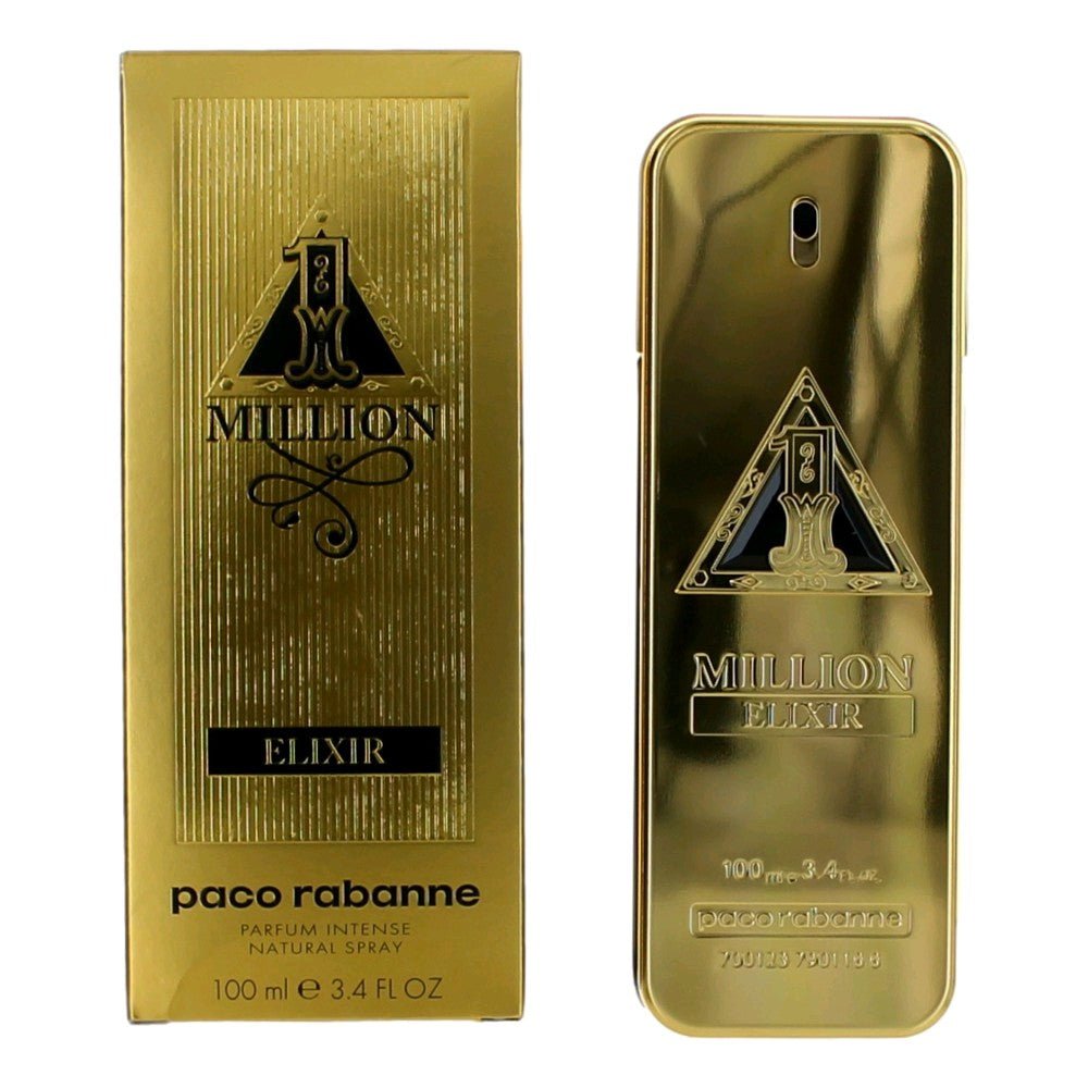 1 Million Elixir By Paco Rabanne, 3.4 Oz Parfum Intense Spray For Men - Rochan Shop