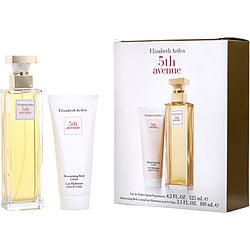 Fifth Avenue By Elizabeth Arden Eau De Parfum Spray 4.2 Oz & Body Lotion (Women) - Rochan Shop