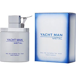 Yacht Man Metal By Myrurgia Edt Spray (Men) - Rochan Shop