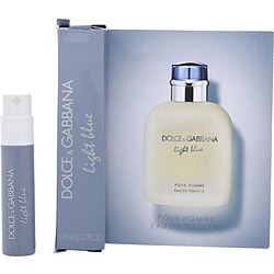 D & G Light Blue By Dolce & Gabbana Edt Spray Vial On Card (Men)