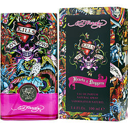 Ed Hardy Hearts & Daggers By Christian Audigier Eau De Parfum Spray (Women) - Rochan Shop