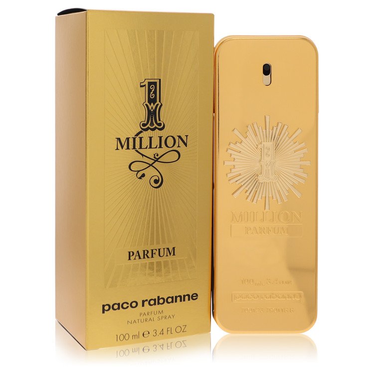 1 Million Parfum By Paco Rabanne Parfum Spray 3.4 Oz (Men)