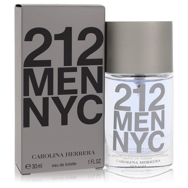 212 By Carolina Herrera Eau De Toilette Spray (New Packaging) 1 Oz (Men) - Rochan Shop