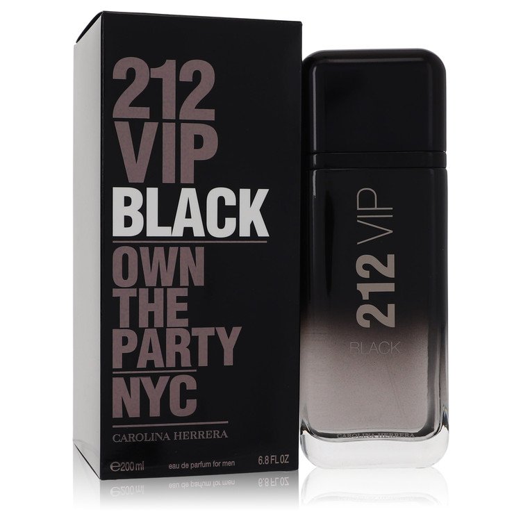 212 Vip Black By Carolina Herrera Eau De Parfum Spray 6.8 Oz (Men) - Rochan Shop