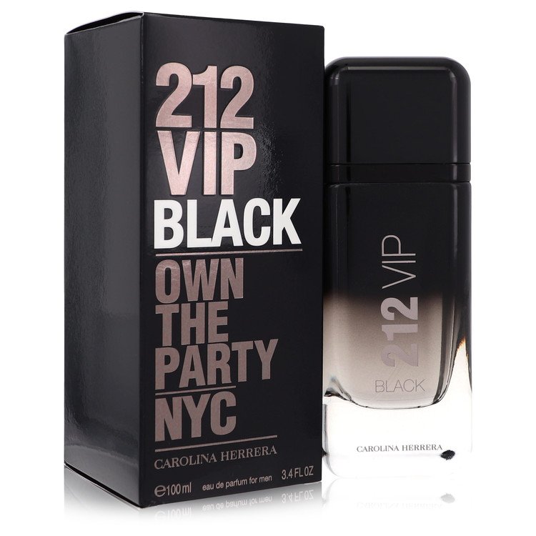 212 Vip Black By Carolina Herrera Eau De Parfum Spray 3.4 Oz (Men)